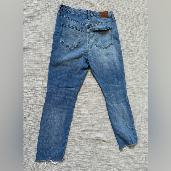 Madewell High Rise Slim Boyjean Lita Wash sz 27 - Picture 5 of 9